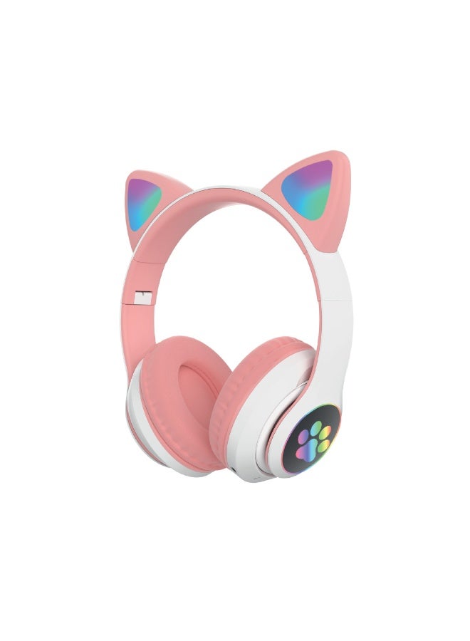 Torima سماعات رأس لاسلكية TORIMA STN-28S باللون الوردي - Image 1